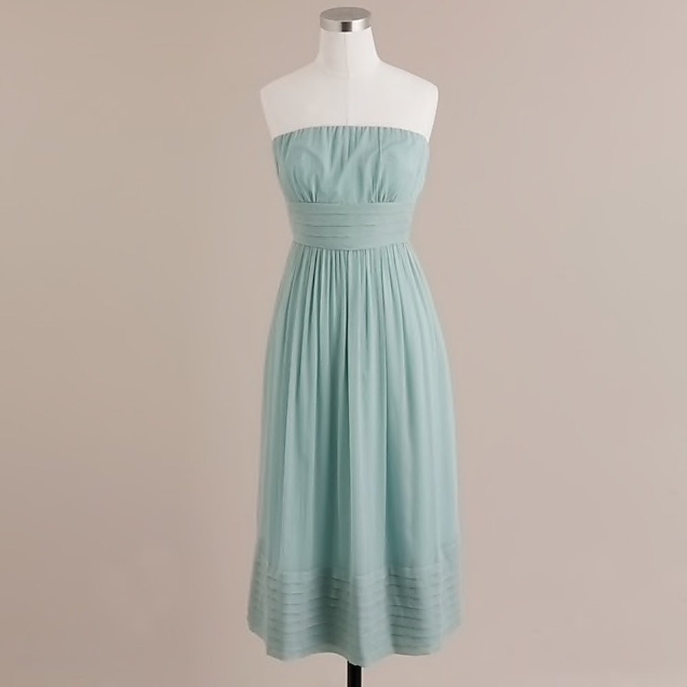 NWT!! JCrew Juliet Silk Chiffon Occasions Dress